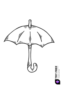 Printable umbrella templates