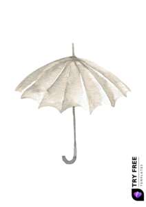 Printable umbrella templates