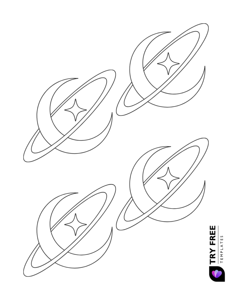 Printable Moon Templates - Try Free Templates