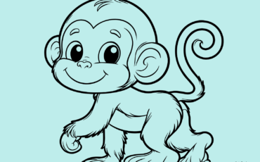 Cute Monkey Drawings