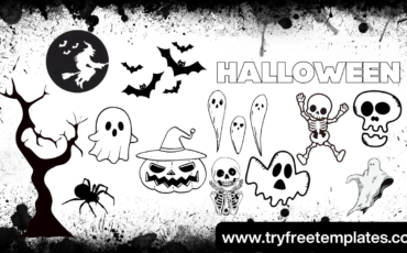 Cute Halloween Coloring Pages