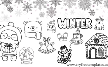 Winter Coloring pages