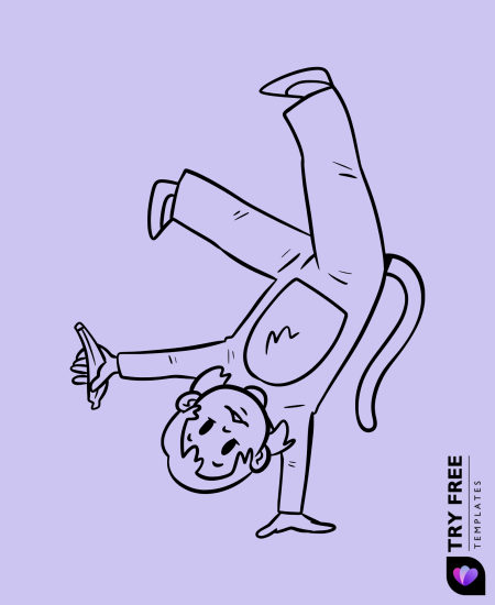 Monkey Moves on the Floor