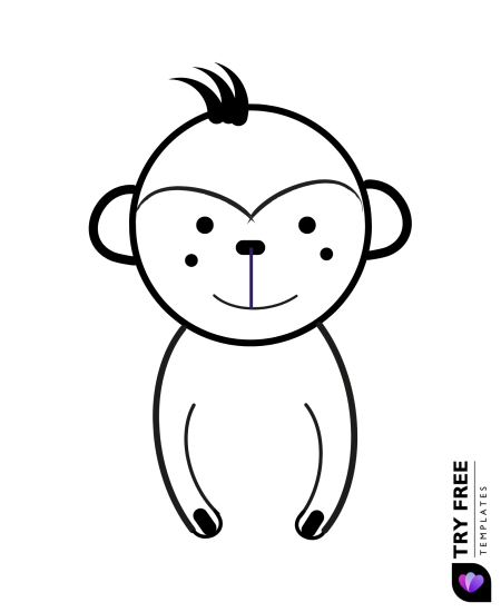 How to Draw Monkey