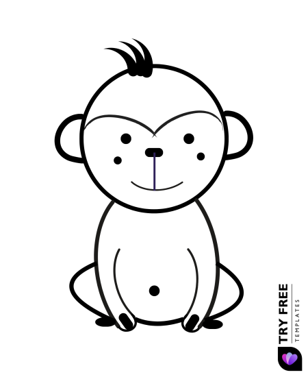 How to Draw Monkey