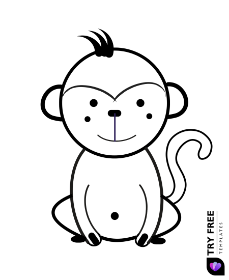 How to Draw Monkey